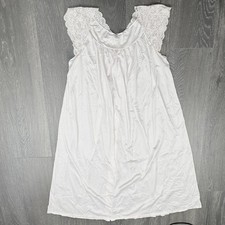 Vintage Shadowline Pink Nightgown Gown Linger...