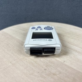 SEGA Dreamcast - OEM White VMU Virtual Memory Unit w/ New Batteries - Tested