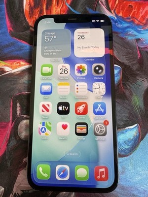Apple iPhone 12 Pro, 128GB, Pacific Blue - Unlocked 76% BH