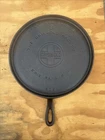 Vintage Griswold #9 Cast Iron Griddle Pattern #609A