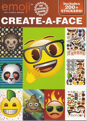 Bendon Emoji Create-A-Face with 200+ Stickers
