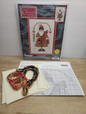 Janlynn Collectors Series Noel Santa Christmas Counted Cross Stitch Kit 41-100