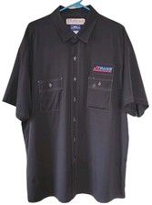 Cintas Comfort Flex Pro Work Uniform Shirt Dark Blue, Medium Short Sleeve