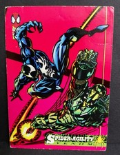 Spider-Agility Venom #12 Marvel Trading Card Fleer 1994 Ungraded 