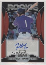 2019 Panini Prizm Rookie Auto Red Prizm Garrett Hampson #RA-GH Auto fm0