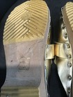 Etre Made In Italy Gold Wedges Shoes US Size 6  WORN ONCE — photo 9
