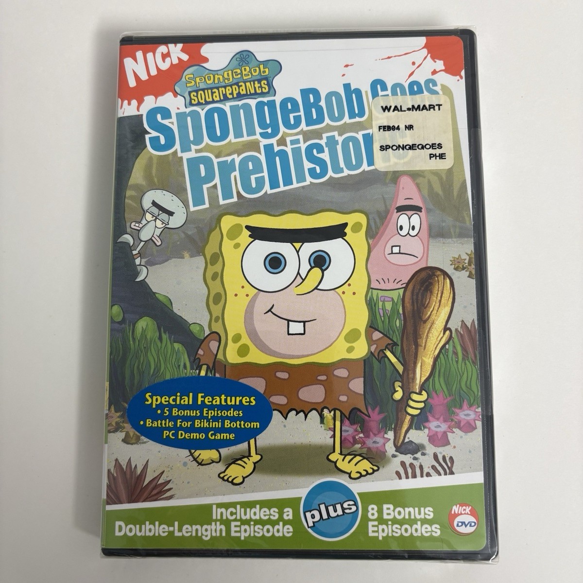 SpongeBob Goes Prehistoric (DVD, 2004) Squarepants Nickelodeon 8