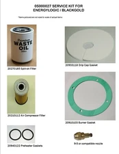 Energylogic service kit Fits 140 / 200,000 btu Waste Oil Burners 05000027 9-5 