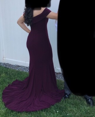 Burgundy Prom Dress | eBay