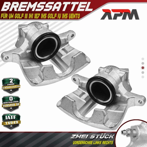 2x Bremssattel Vorne L+R 54mm für VW Golf III 1H1 1E7 1H5 Golf IV 1E7 Vento 1H2 - Bild 1 von 7