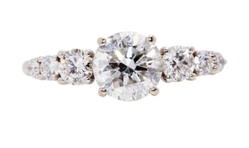 Diamond Engagement Ring - Natural Canadian 1ct Diamond