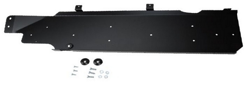 Rock Hard 4x4 Aluminum Fuel Tank Skid Plate fits 07-18 Jeep Wrangler JKU 4 Door - Picture 1 of 2