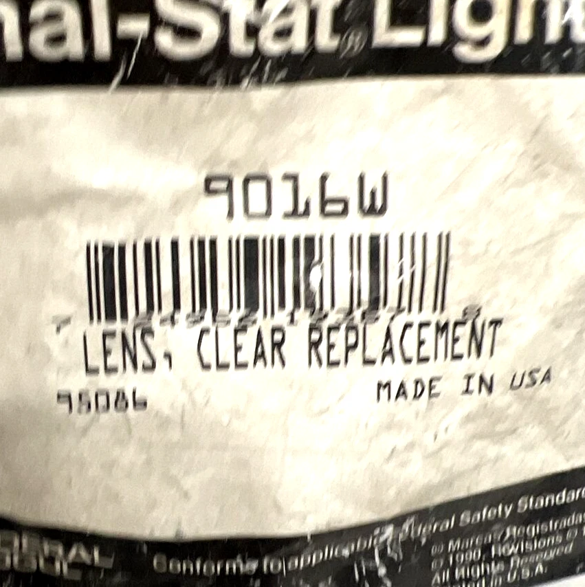 Singal Stat 9016W Light Lens NOS - Image 3 of 3
