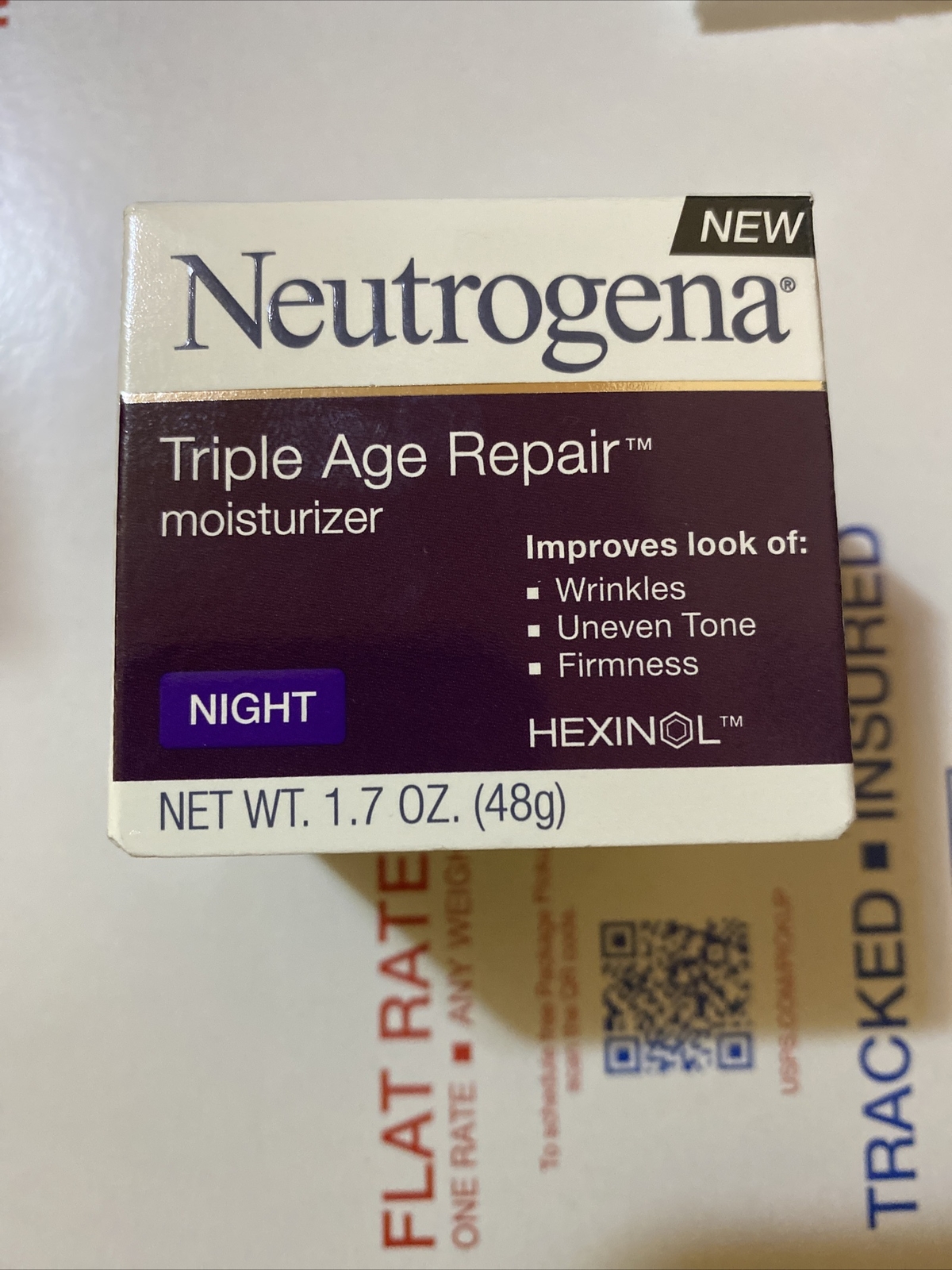 triple age repair night moisturizer