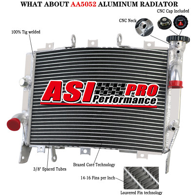 REPLACEMENT RADIATOR For KAWASAKI 2003 2004 NINJA ZX6R ZX636 ZX6RR