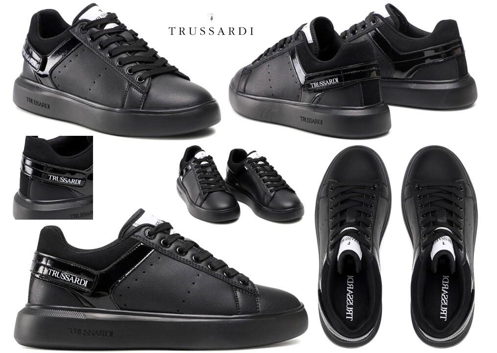 Chaussures pour Femmes Trussardi 79A00743 Baskets Platform Basses Casual Grande eBay