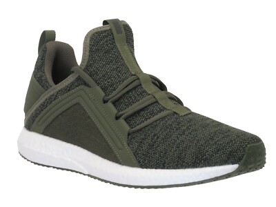 PUMA Men's Authentic Mega Nrgy Knit Ankle-High Running Shoes,