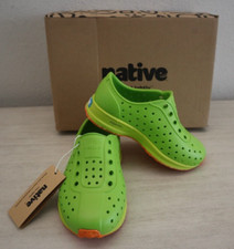 Native Kid's Sz C8 Palm Green/Pickle Green Robbie Sugarlite Slip-On Shoes 65