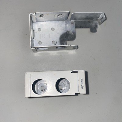6PCS 2Inch Blind Brackets Low Profile Box Mounting Bracket for Window ...
