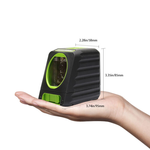 Huepar Box-1R 150 feet Red Cross Line Vertical Selectable Laser Lines +Receiver - Picture 2 of 10