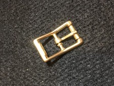 Roller Buckle - 3/4" - Solid Brass - Pack of 4 F261 