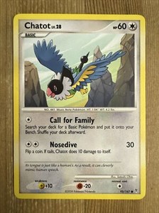 Chatot - 95/147 - Common LP, English Pokemon Supreme Victors