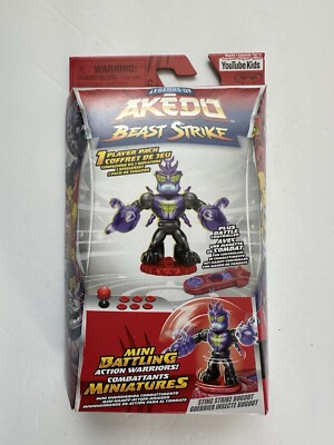 Akedo Beast Strike Sting Strike Bugout  1-Player New Factory Sealed HTF