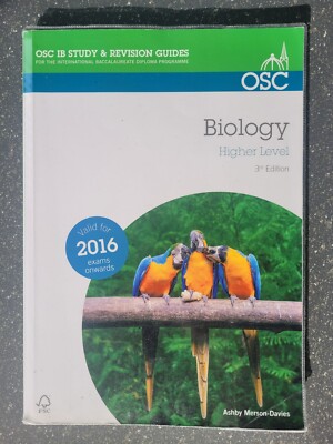 Biology Higher Level OSC IB Study & Revision Guides, 2015, 3. Edition