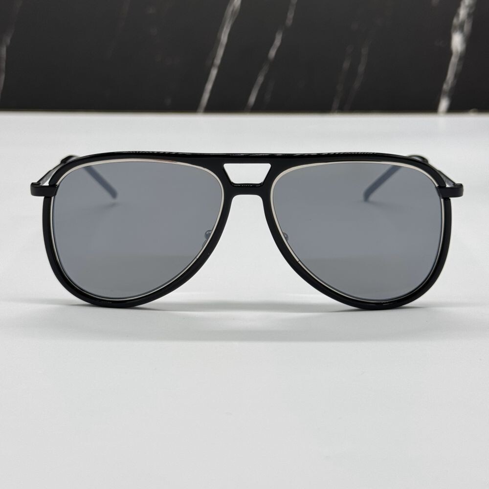 NUOVI OCCHIALI DA SOLE AVIATORE UNISEX SAINT LAURENT CLASSIC 11 RIM 002 SAINT LAURENT
