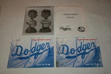 1991 Los Angeles Dodgers FREEWAY SERIES SCORECARD Angels + HISTORY + 2 CALENDARS
