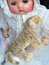 Antique Germany Mohair stuffed Tiger 7 doll s...