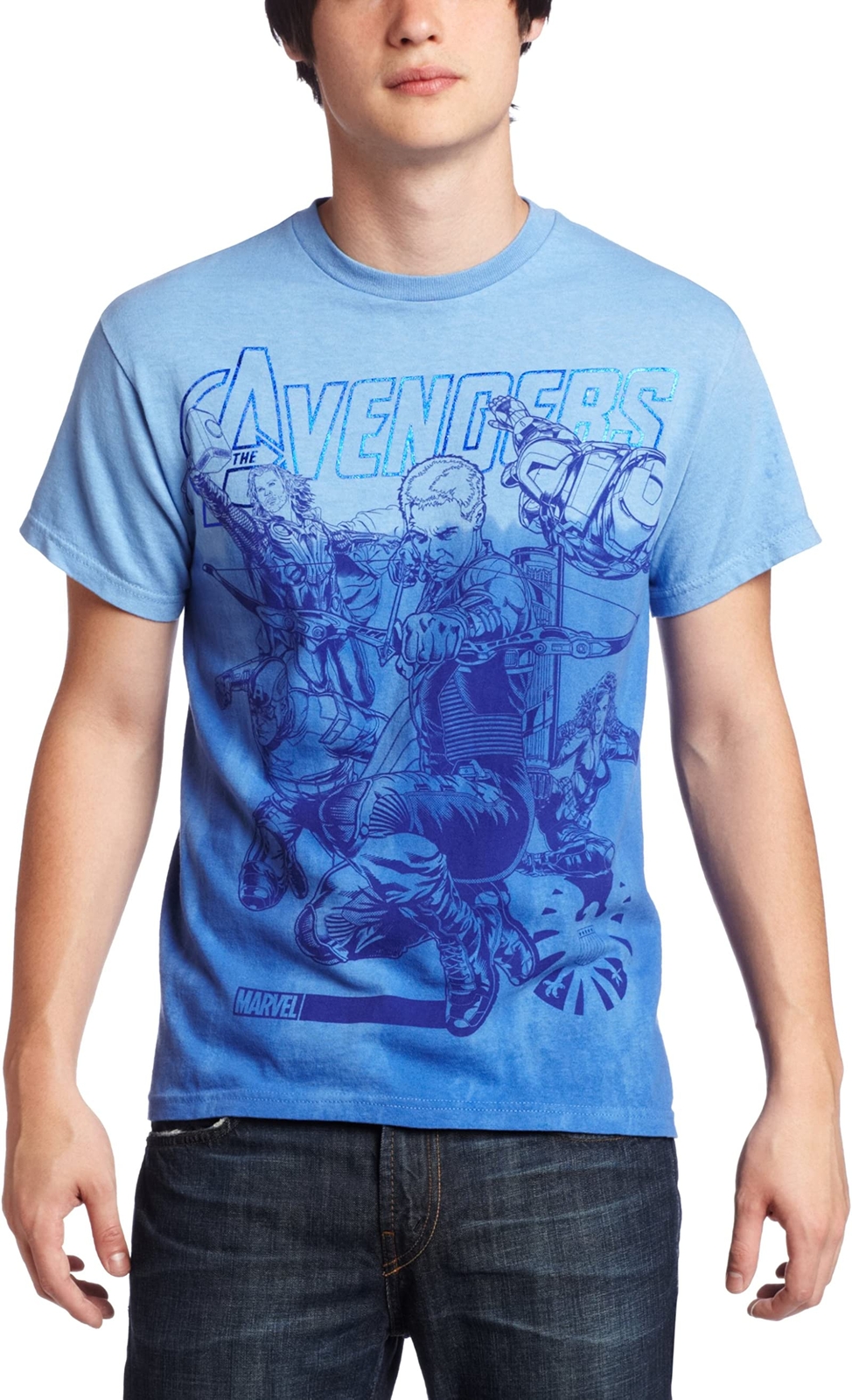 Футболка Marvel Avengers Team Up Impakted-M 2290₽