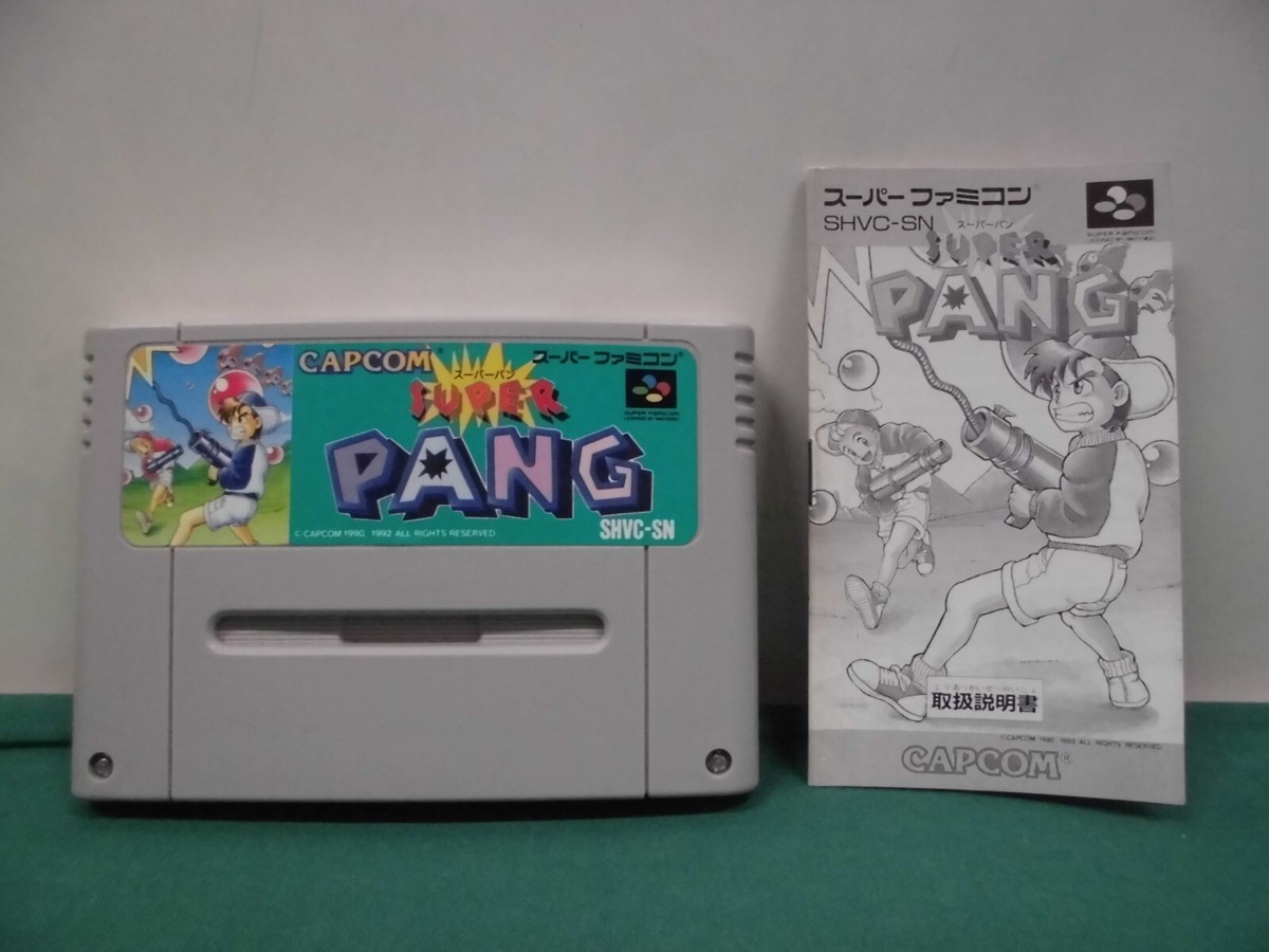 SNES -- Super PANG -- Super famicom. Japan Game. 12877 | eBay