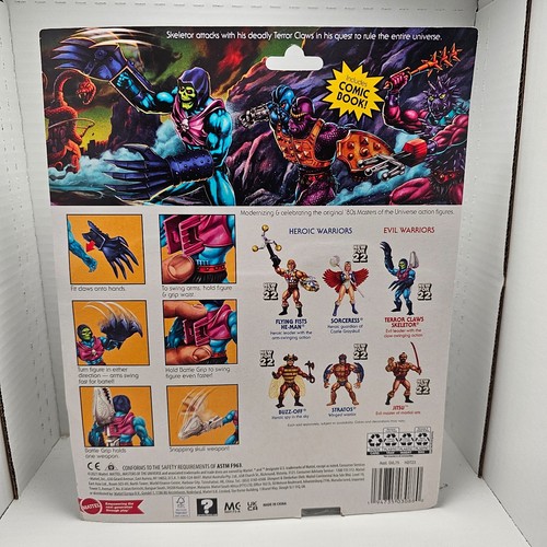 Figura TERROR CLAW SKELETOR 2022 The Masters of the Universe MOTU NUEVO/SIN USAR, EN CAJA *Notas - Imagen 2 de 5