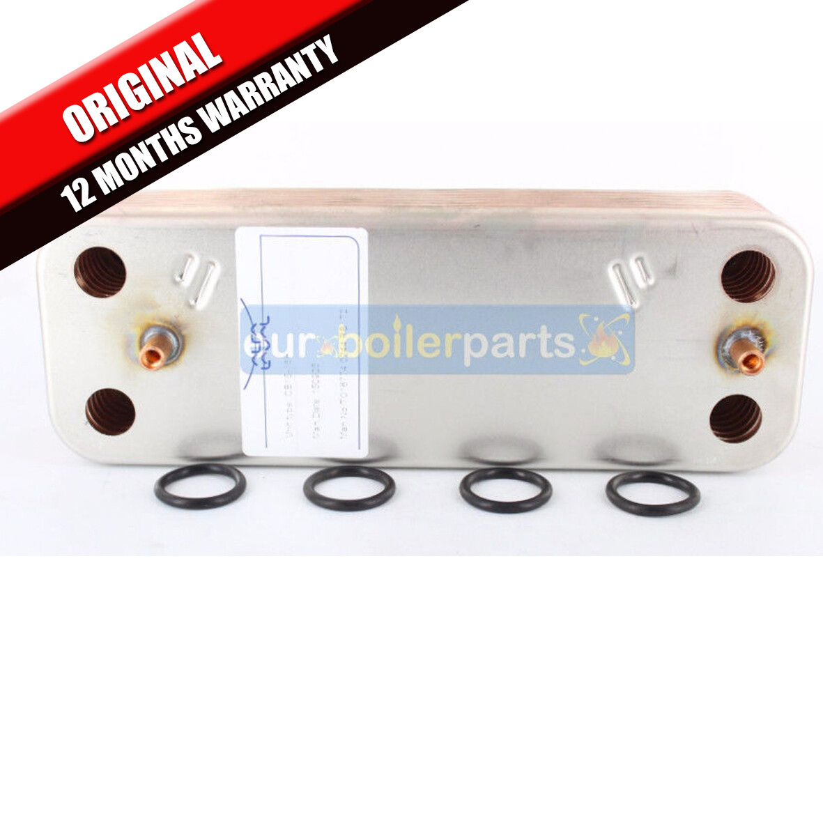 POTTERTON TITANIUM 24 28 33 40 BOILER HOT WATER 16 PLATE HEAT EXCHANGER