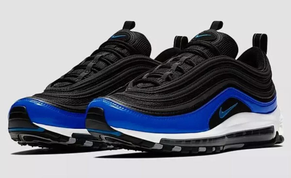 NEW Men's Nike AIR MAX 97 Shoes 921826 011 Torch Plus 312834 Black