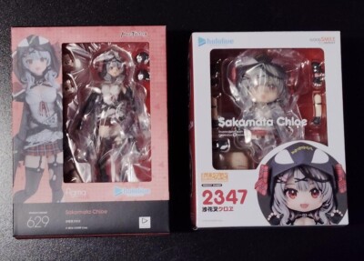 Hololive Sakamata Chloe Figure set figma & Nendoroid NEW from JAPAN