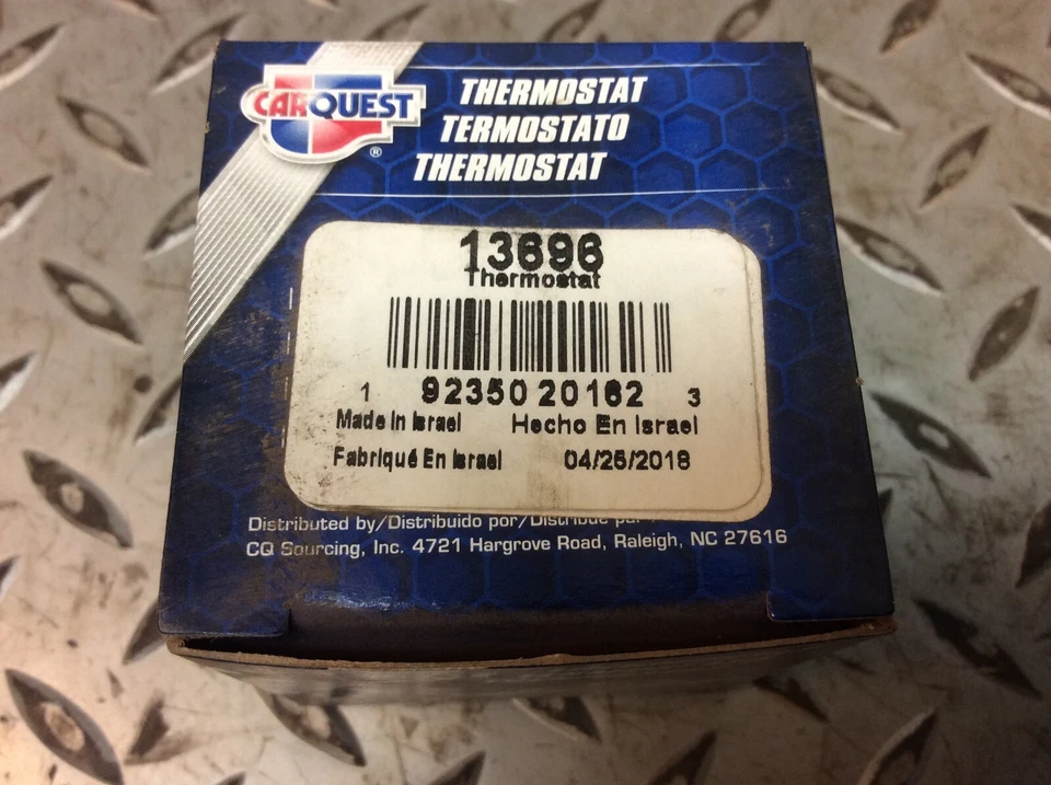 Ajuste: 67-85 International Harvester Models termostato Carquest 160 graus 13696 - Imagem 2 de 4