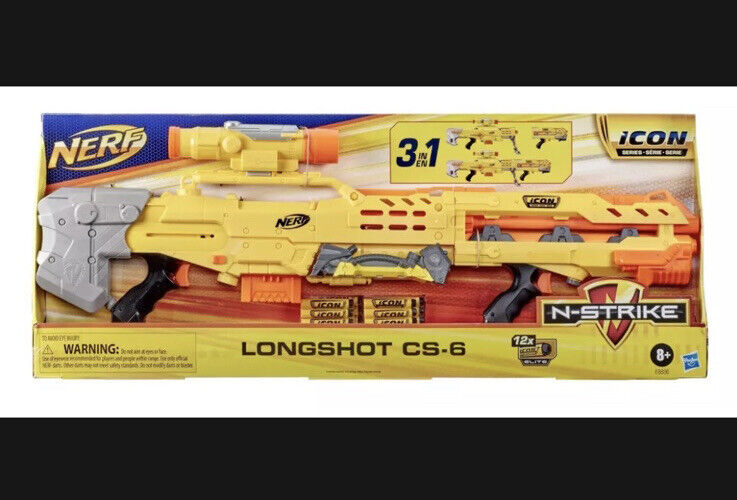 Nerf N-Strike Icon Series Longshot CS-6