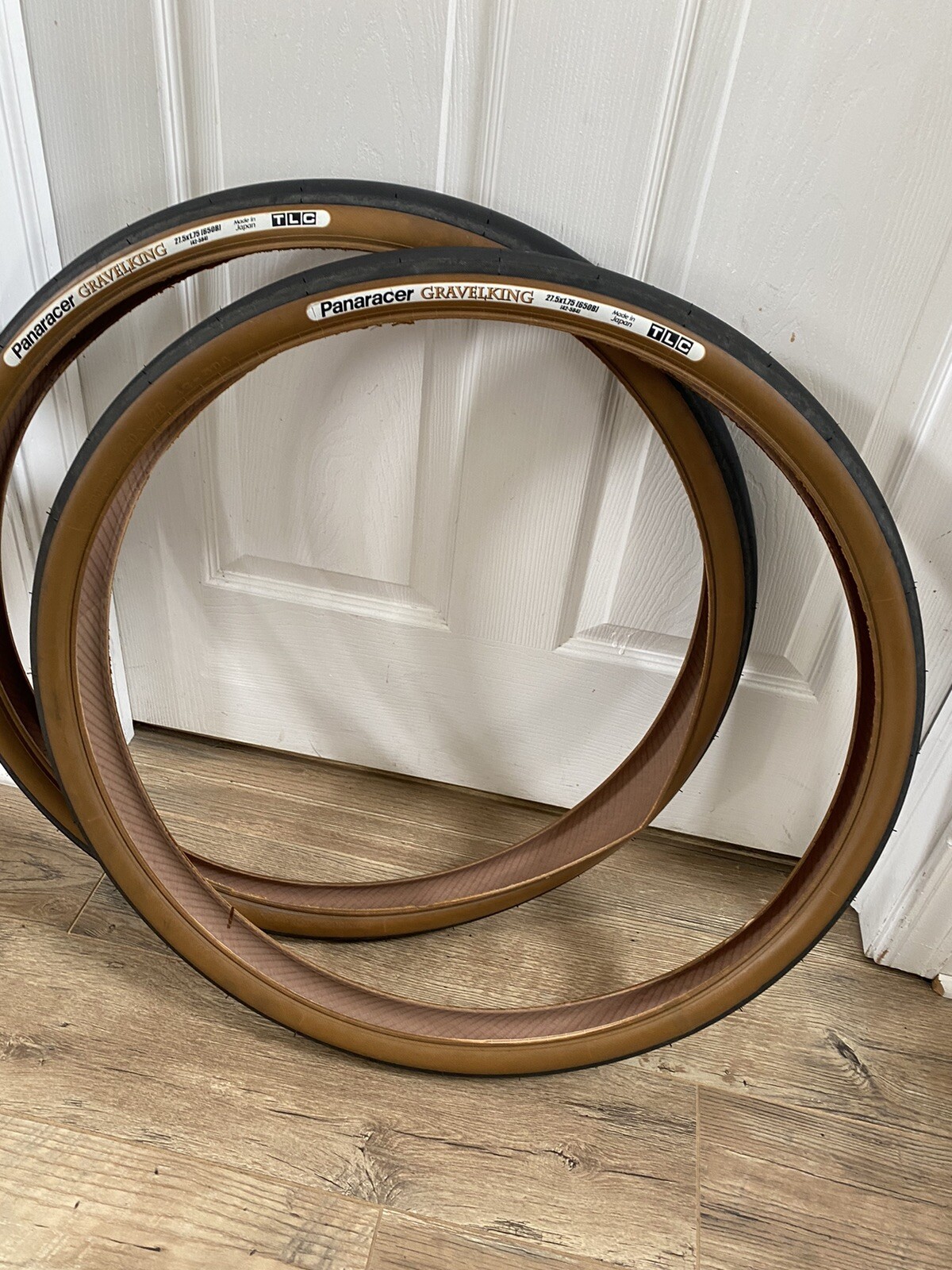 Pair / 2 Pack Panaracer GravelKing SLICK TLC 27.5x 1.75 650b Gravel Bike Tire