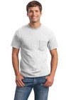 Gildan 2300 Mens Short Sleeve Cotton Crew Neck Stylish T-Shirt With Pocket