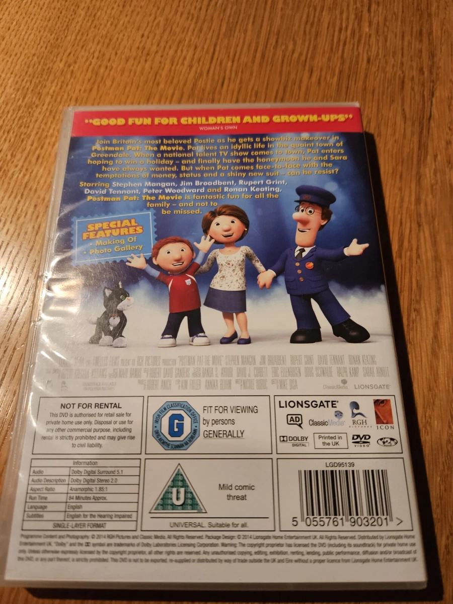 Postman Pat The Movie Dvd