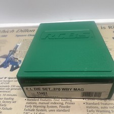 RCBS .270 Weatherby Magnum Full Lenght Dies Set #13401