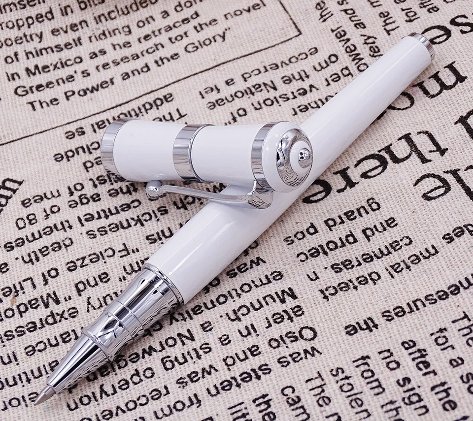 Bolígrafo de metal Fuliwen 2051, clip de astilla moda escritura oficina regalo bolígrafo Foto 4 de 4