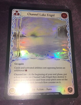 Flesh and Blood Tales of Aria 1st Edition channel Lake frigid foil