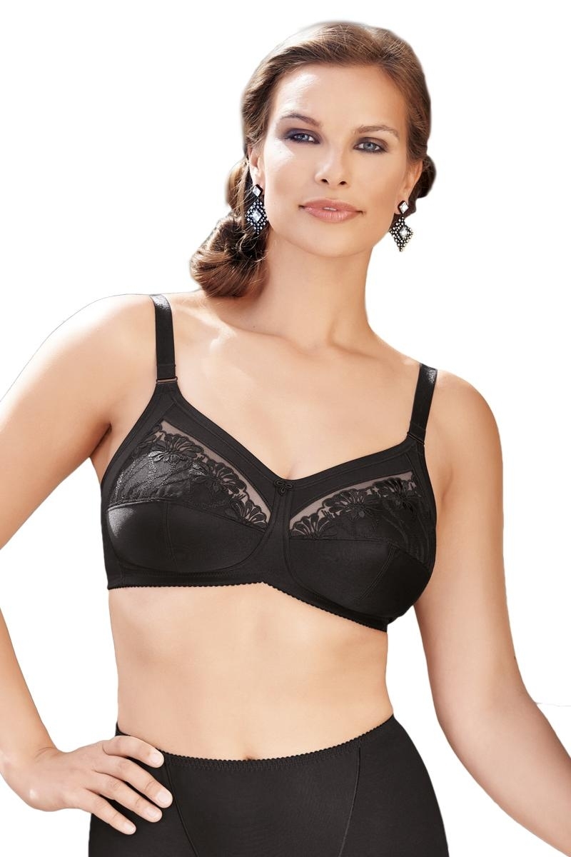 Soutien-gorge Confort Sans Armature Anita Comfort Safina 5449 - Noir, Microfibre, Tailles 85-115, Neuf Avec étiquettes