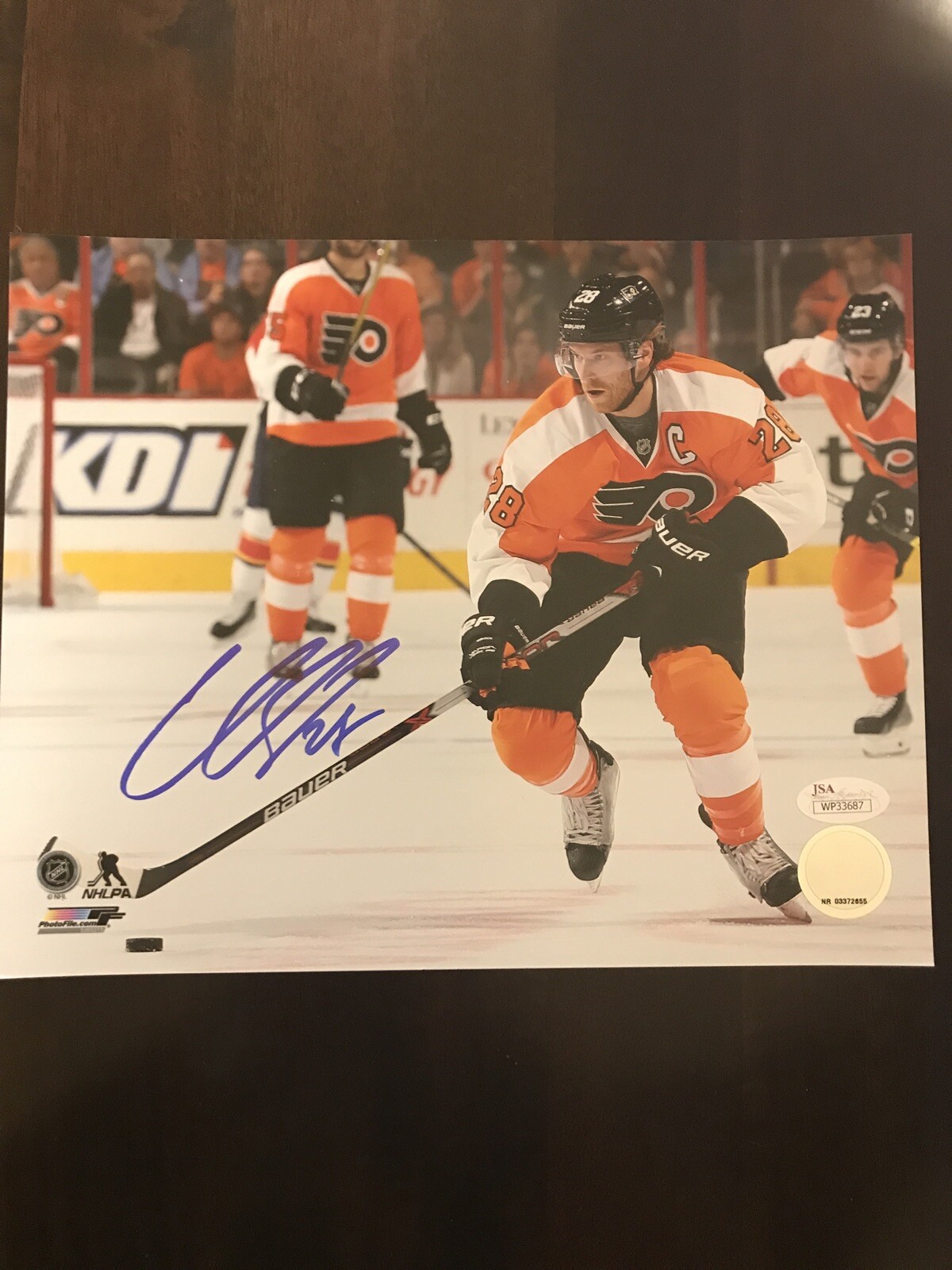 Claude Giroux Flyers Autograph Signed 8x10 Photo JSA eBay