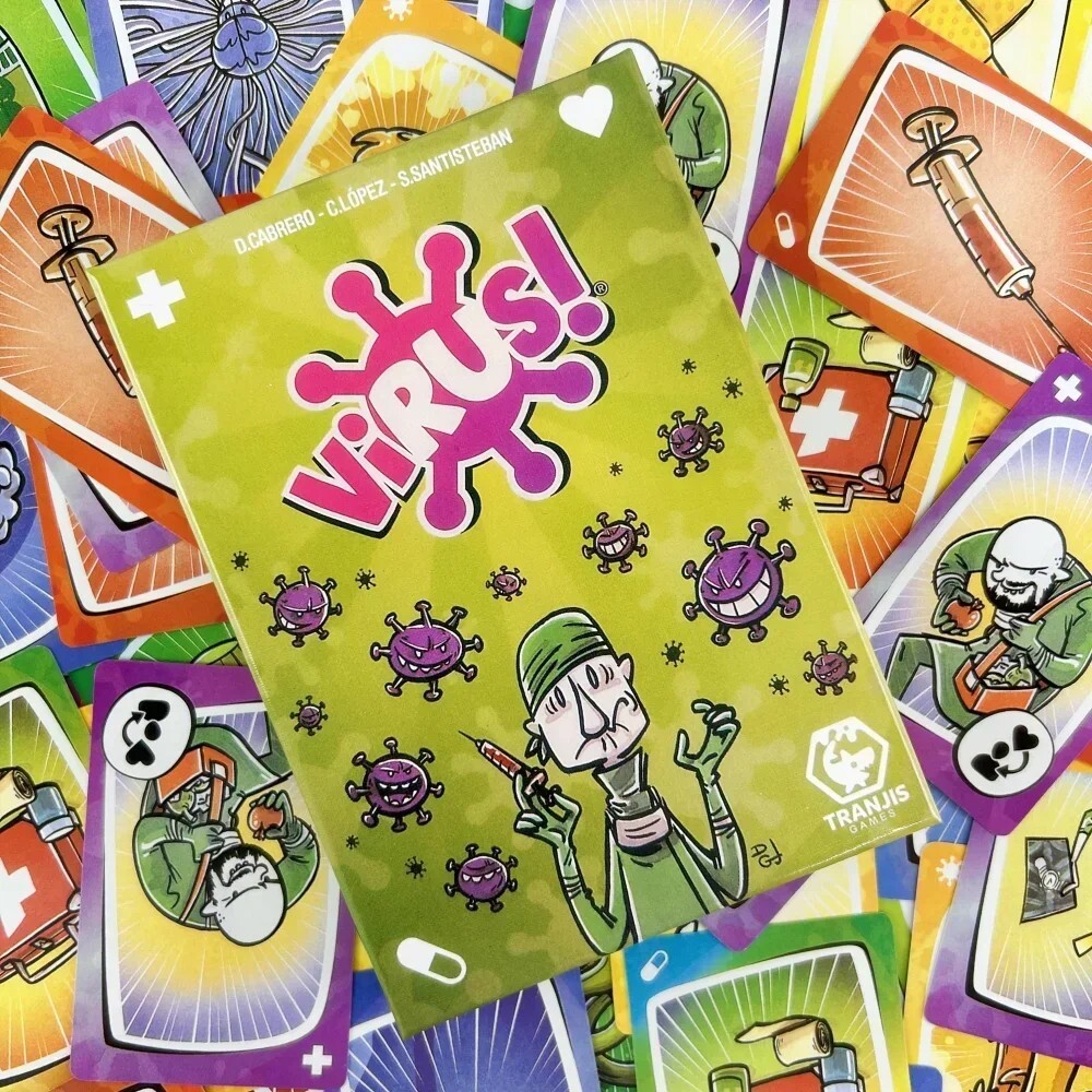 Virus! Card Game The Contagiously Fun By Goliath Ages 8+ 2-6 Players NEW Sealed