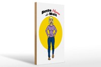 Holzschild Spruch 20X30 Cm Beste Mama Der Welt Holz Deko Schild Wooden Sign