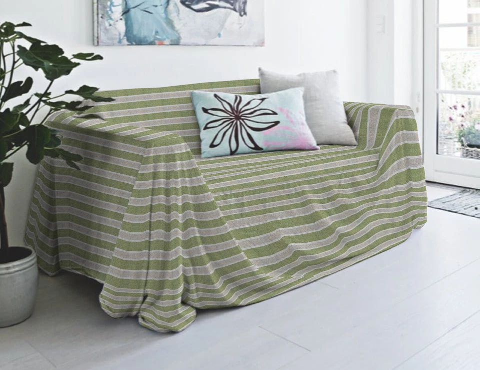 Telo arredo multiuso copritutto copriletto in cotone - Immagine 4 di 4